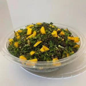 סלט סופר פוד (עדשים) בקערה